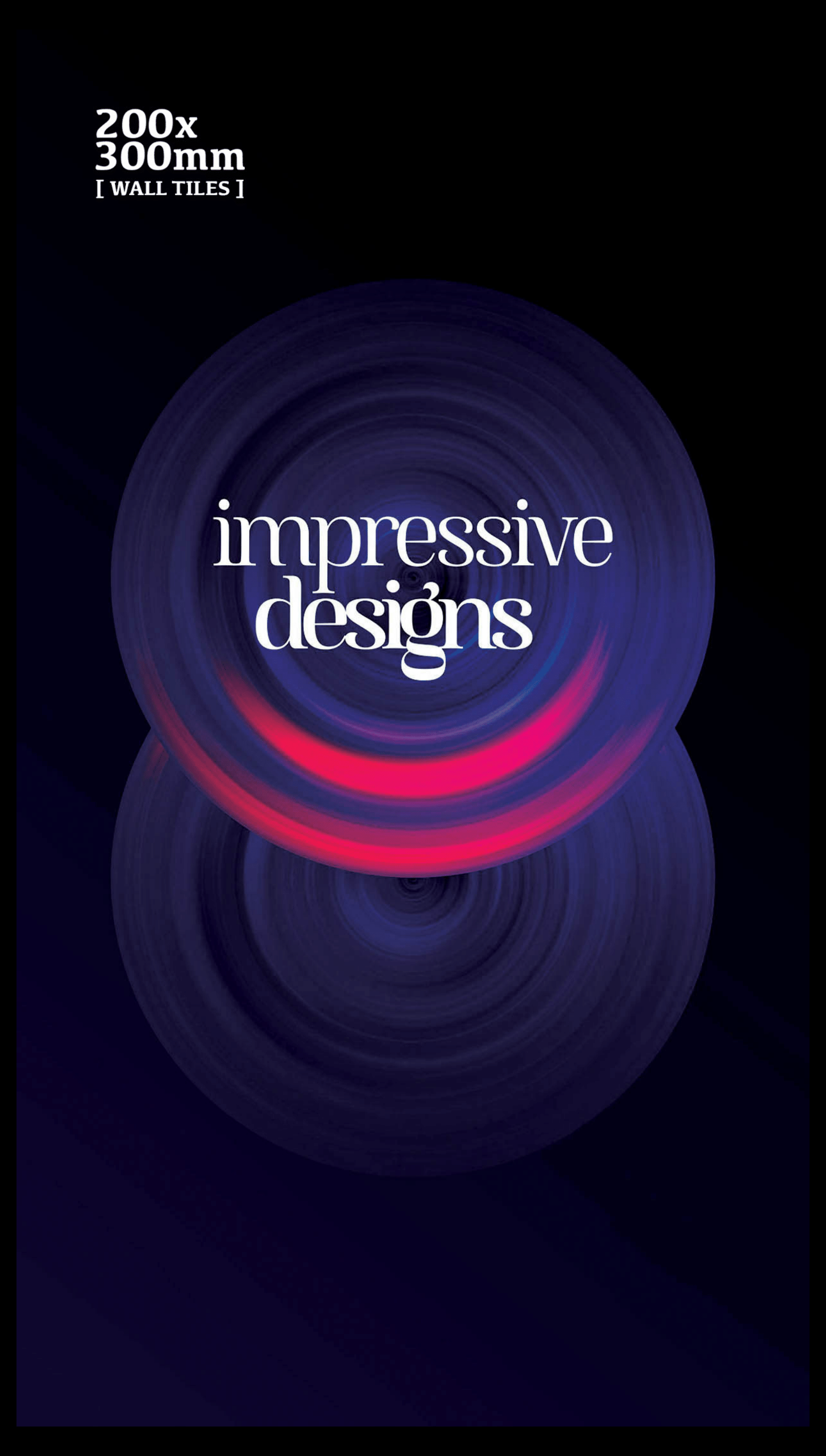 Premium Wall Tiles – Modern Patterns (200x300mm)