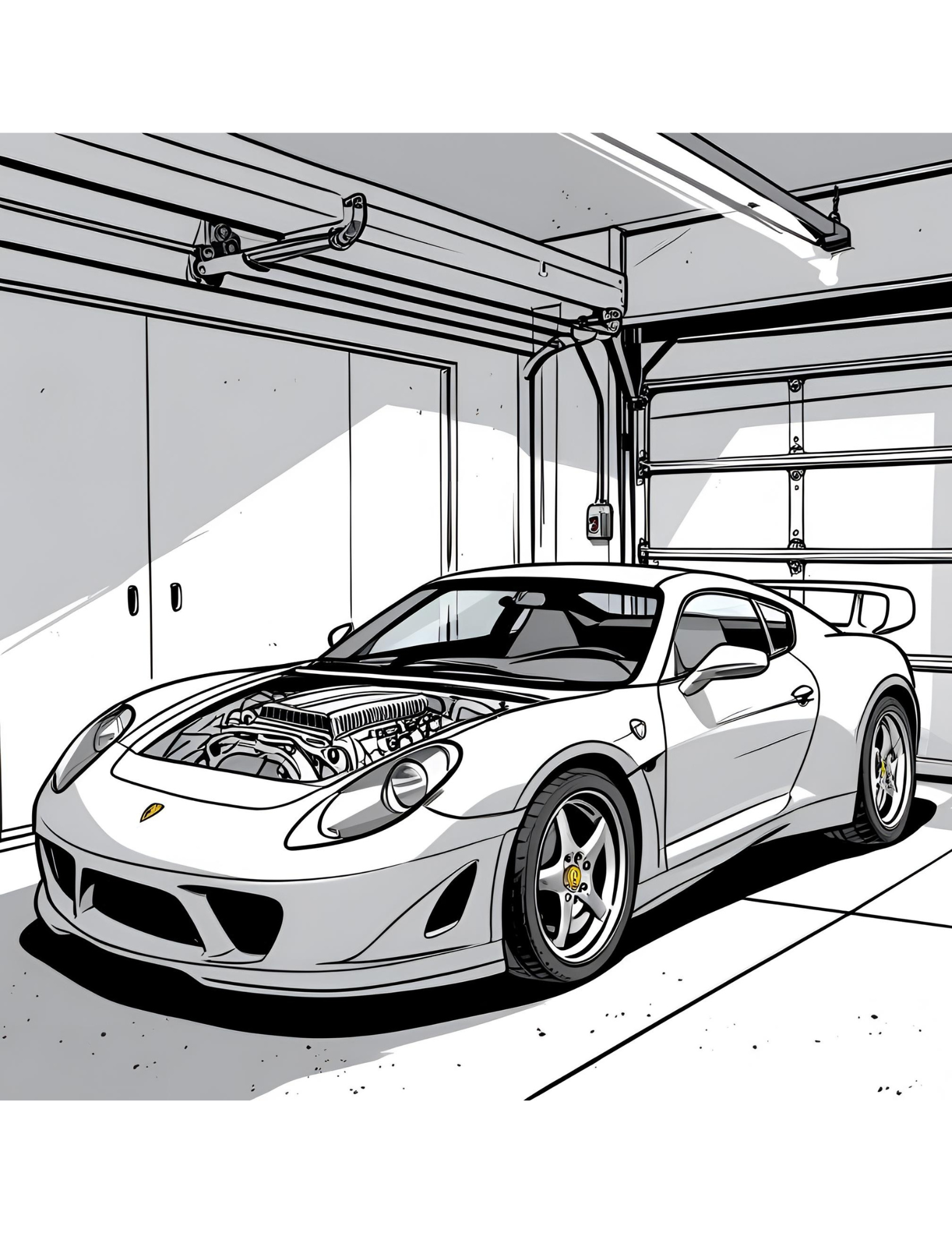 Car Coloring Pages | Car Coloring Worksheet