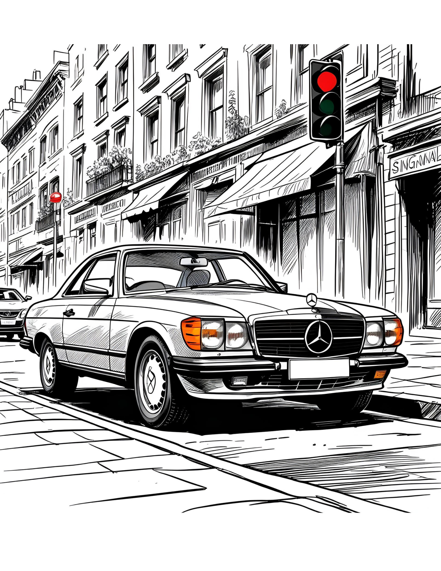 Car Coloring Pages | Car Coloring Worksheet