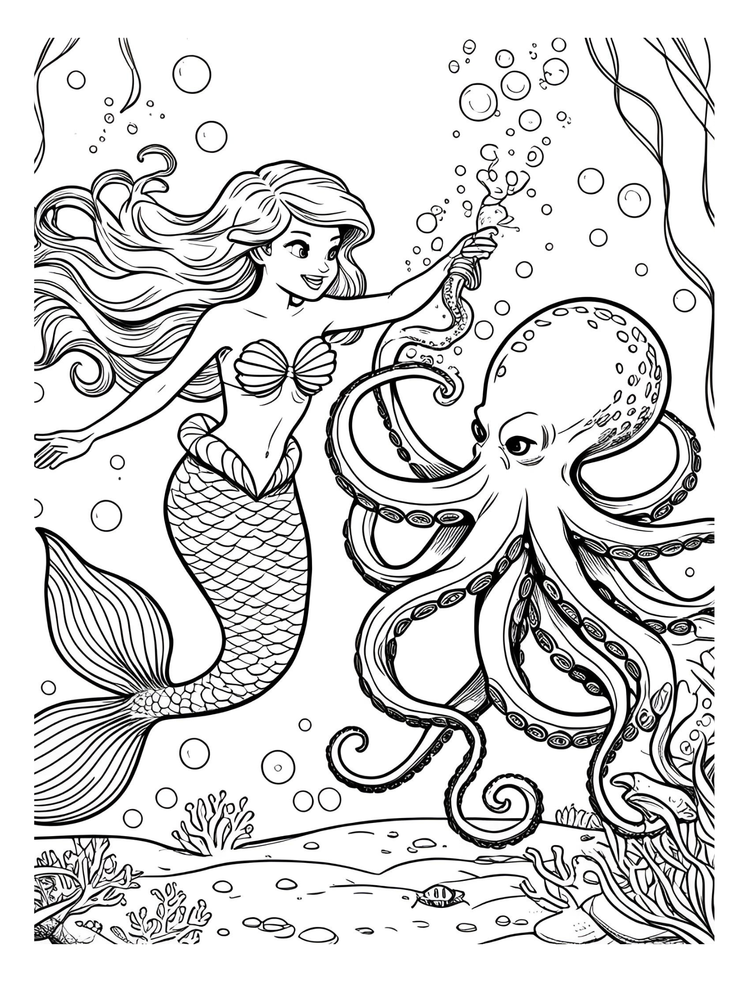 Under the Sea Coloring Pages