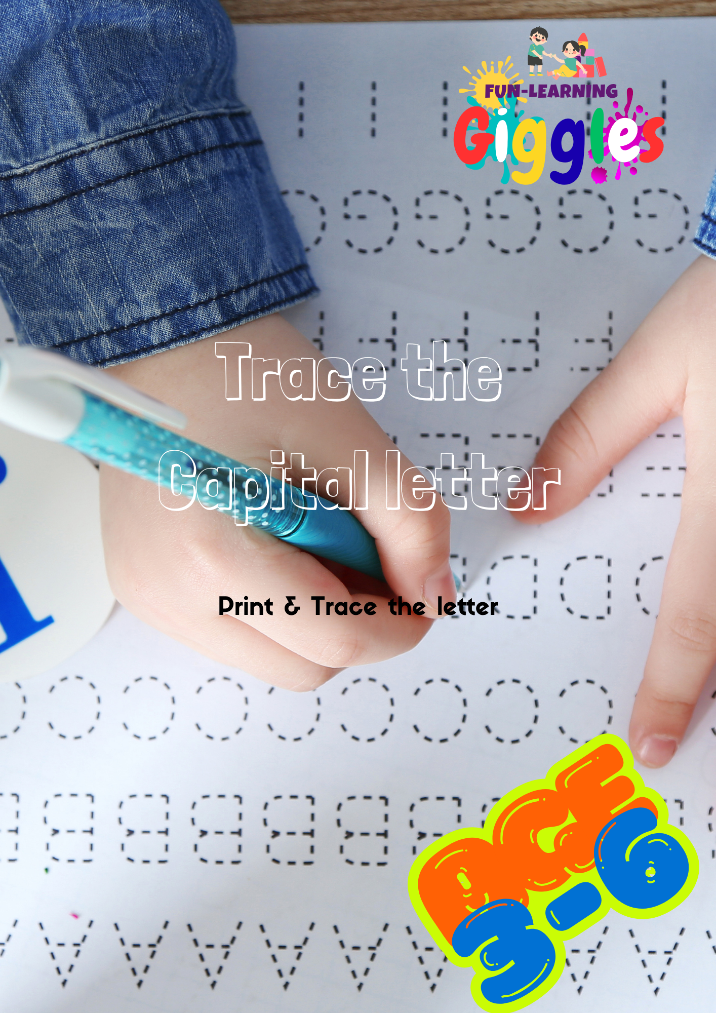 Upper Case Letters Tracing Worksheet