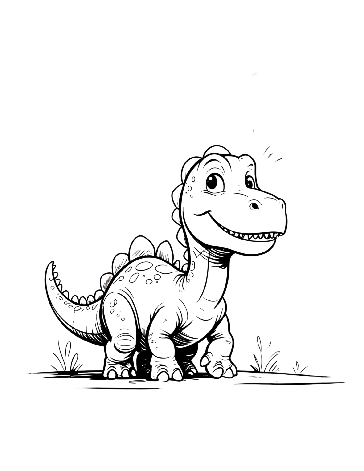 Dinosaur Coloring Pages