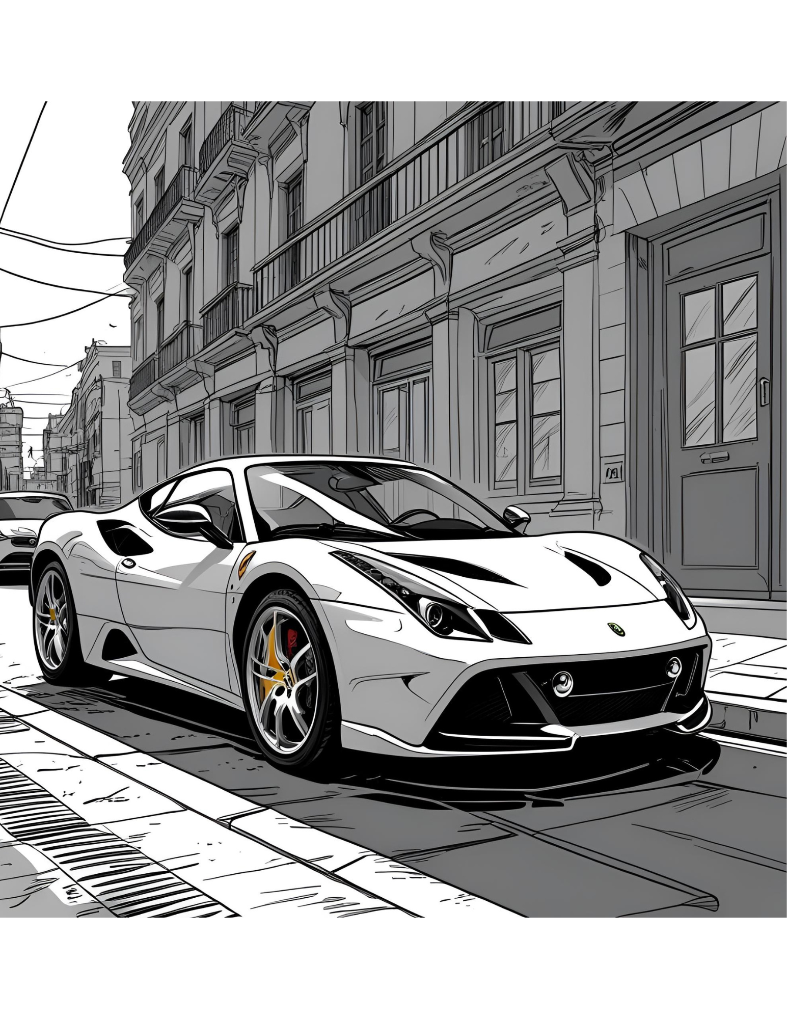 Car Coloring Pages | Car Coloring Worksheet