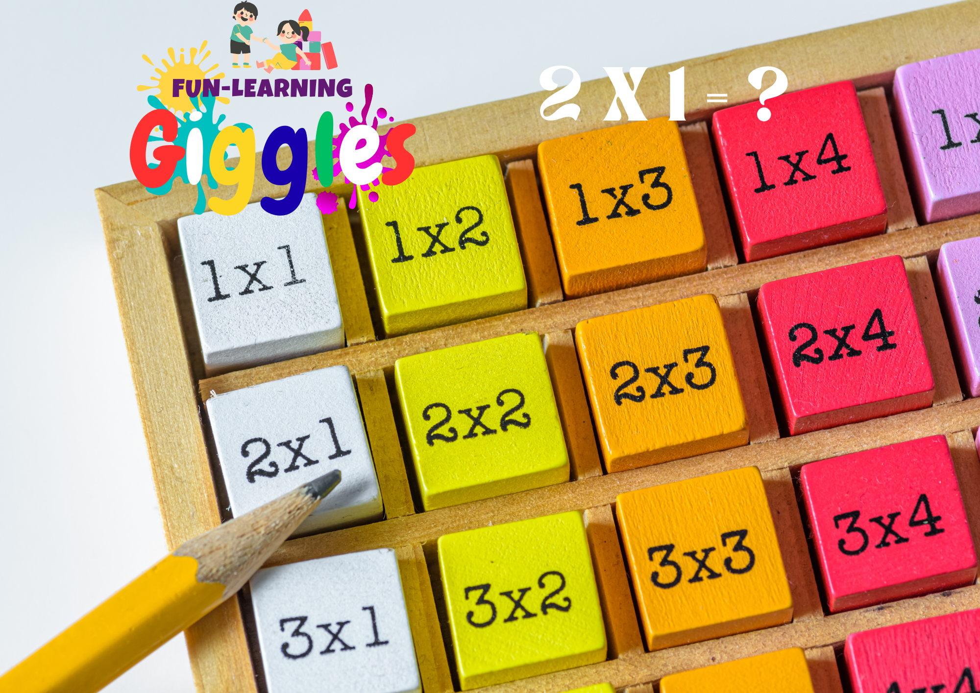 Multiplication Flash Cards 2X