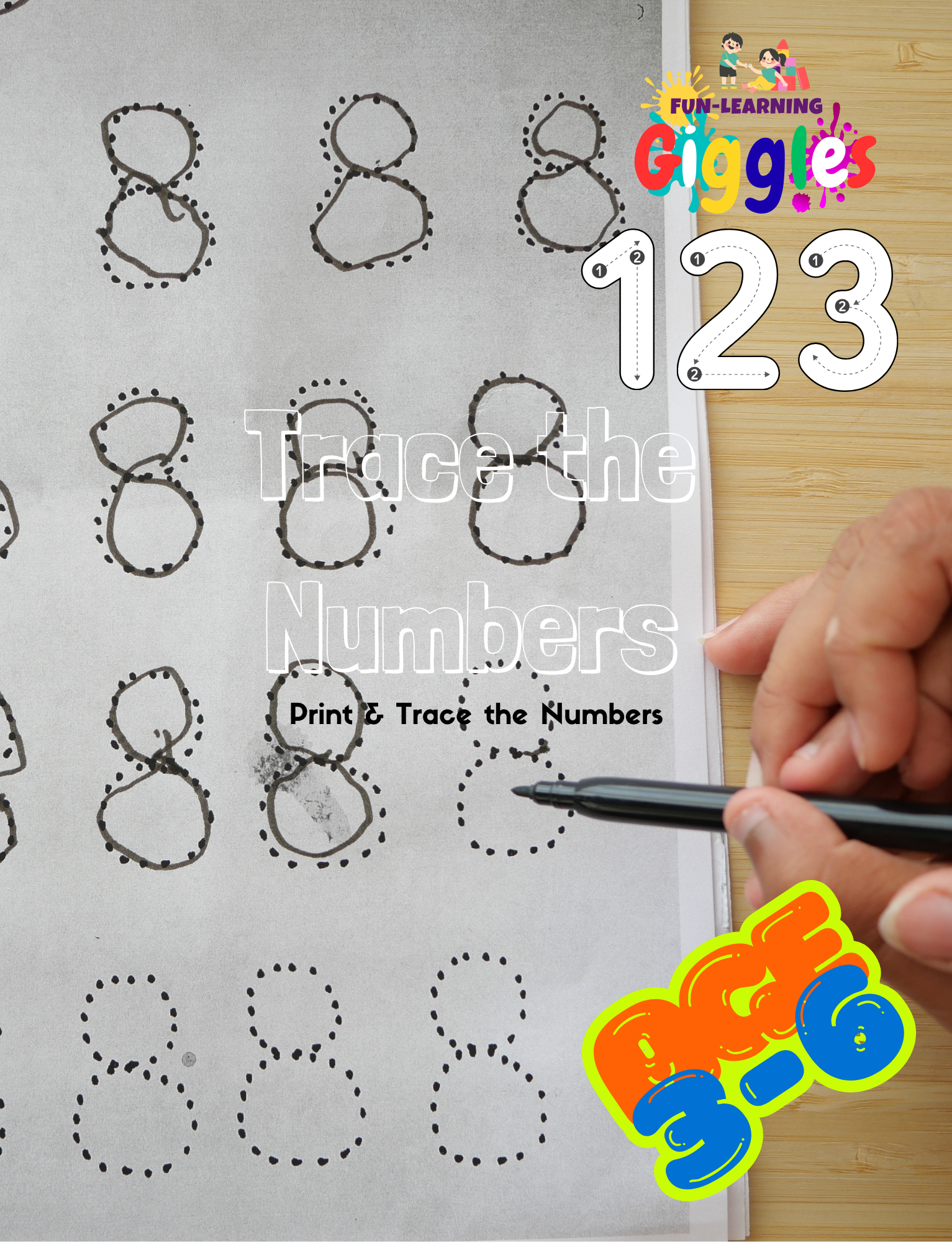 Number Tracing  | Coloring Worksheet