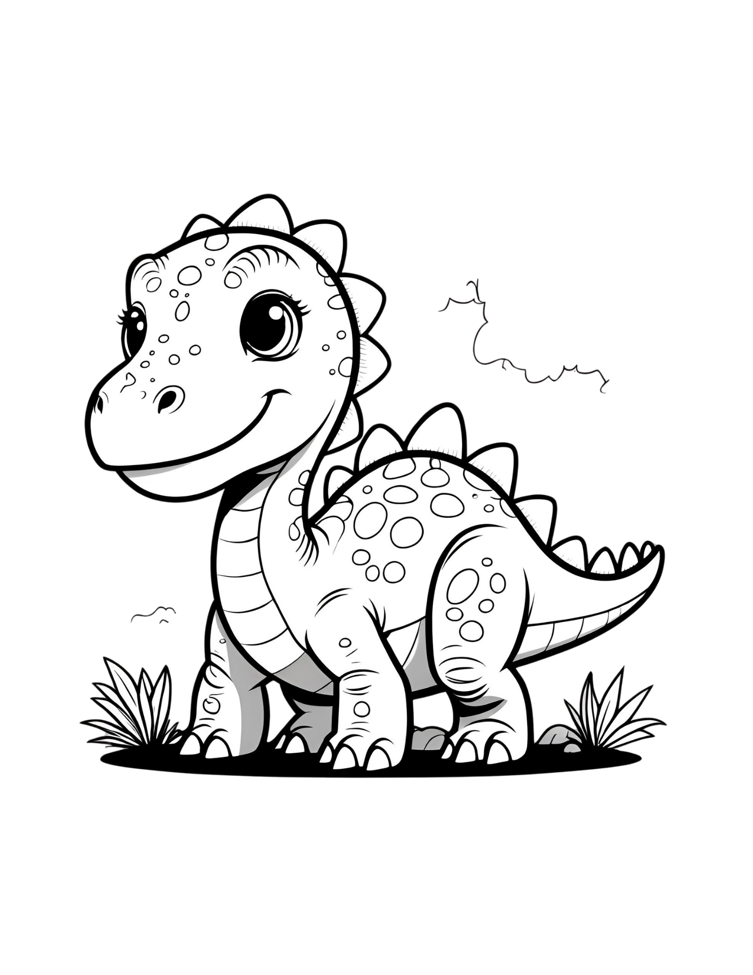 Dinosaur Coloring Pages