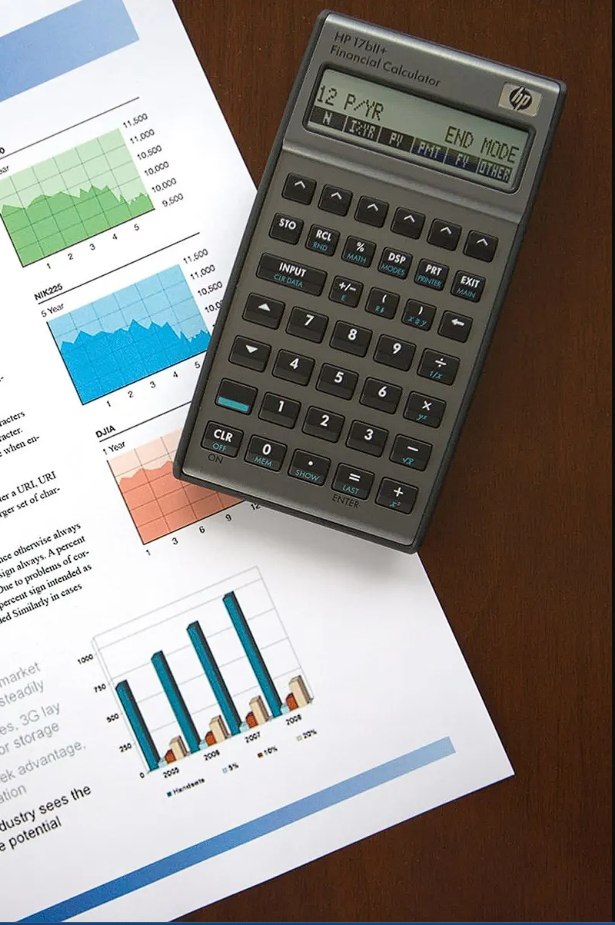 Calculadora Financiera Hp 17bii, Lcd, Más De 250 Funciones