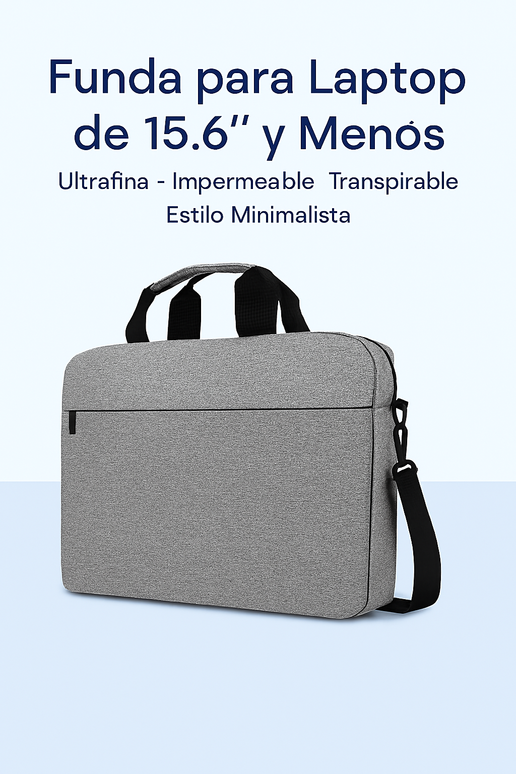 Funda para Laptop de 15.6 in y Menos, Bolsa Para Laptop, Maletín para Portátil Ultrafino Impermeable, Resistente al Desgaste y Transpirable
