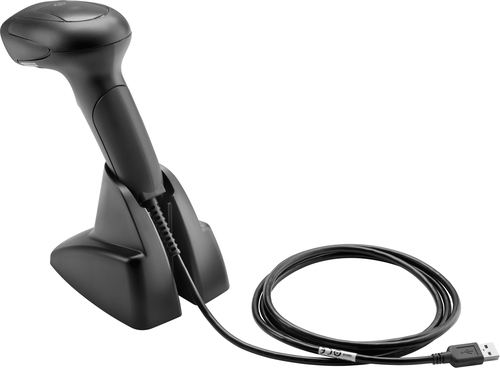 Lector De Códigos De Barras Pos Hp Lineales Z1z36a /v Color Negro Tipo De Conector Del Cable Usb