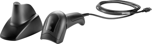 Lector De Códigos De Barras Pos Hp Lineales Z1z36a /v Color Negro Tipo De Conector Del Cable Usb