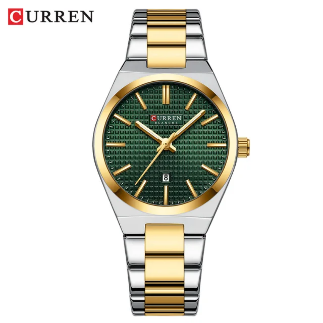  Reloj Curren 8439L de pulsera elegante + caja y bolso Curren