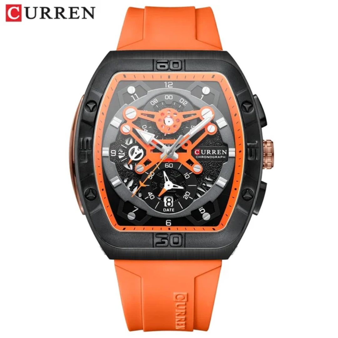 Reloj deportivo Curren 8443 + caja y bolso Curren