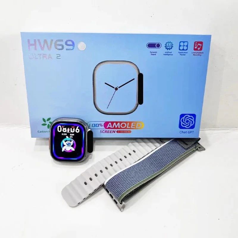  Reloj inteligente HW69 Ultra 2