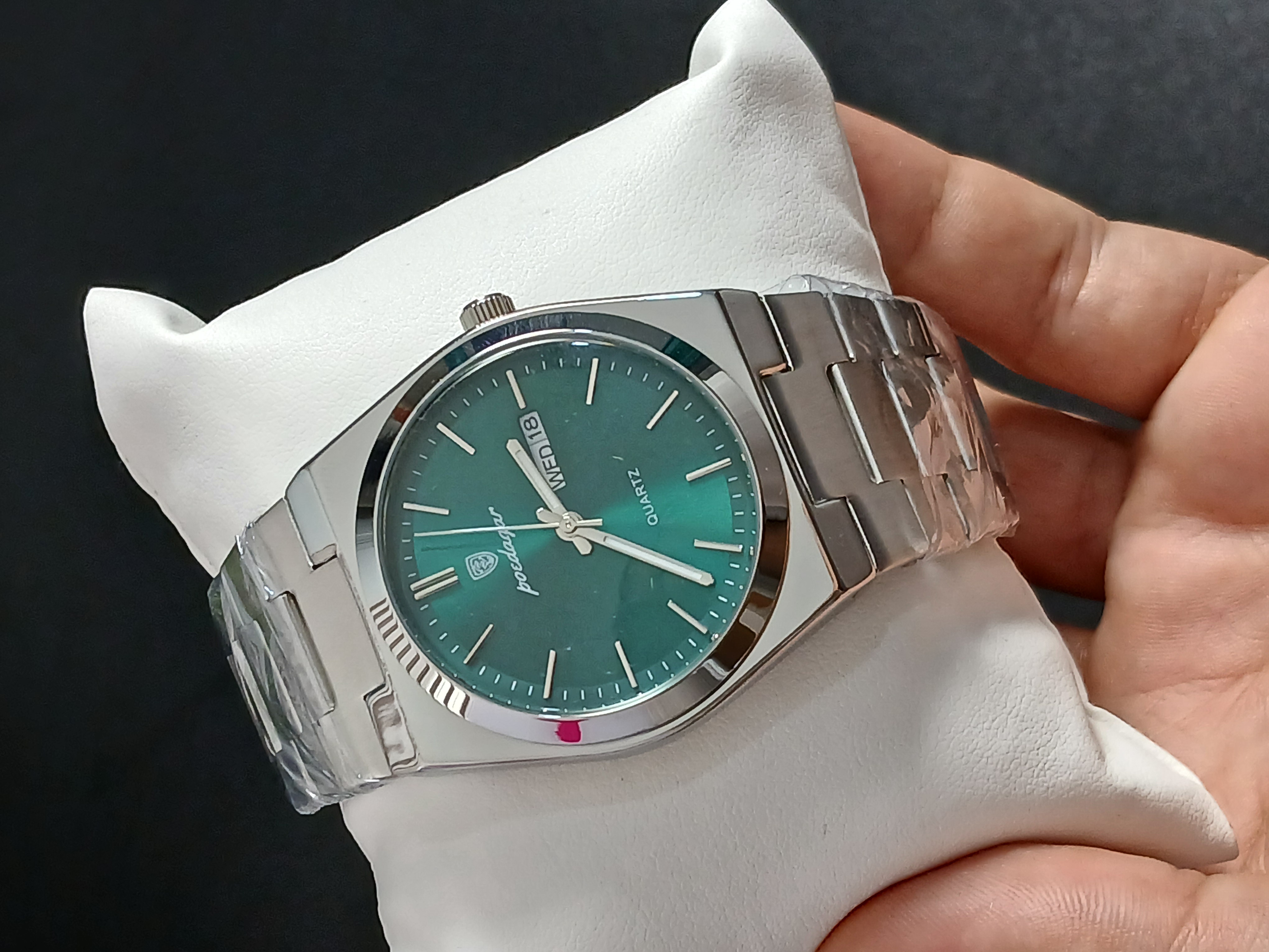  Reloj Poedegar 930 de acero inoxidable 