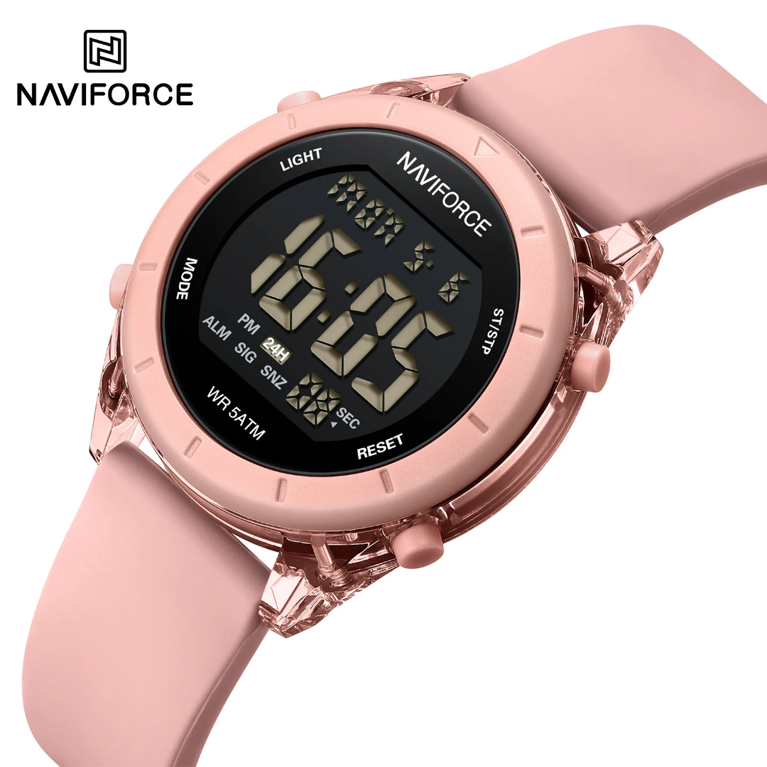  Reloj digital NAVIFORCE 7108L para dama 
