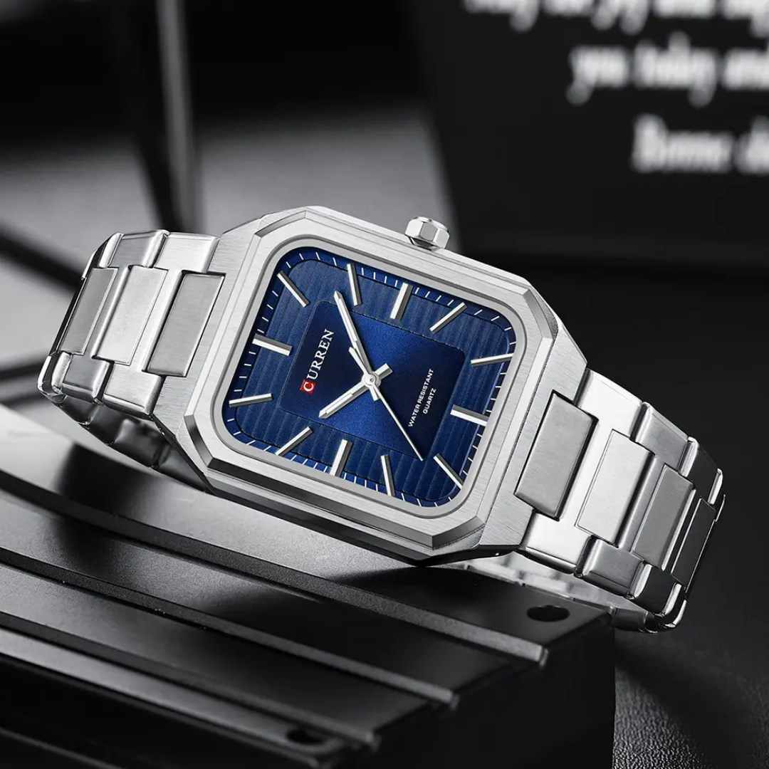 Reloj Curren 8457 caja + bolso Curren 