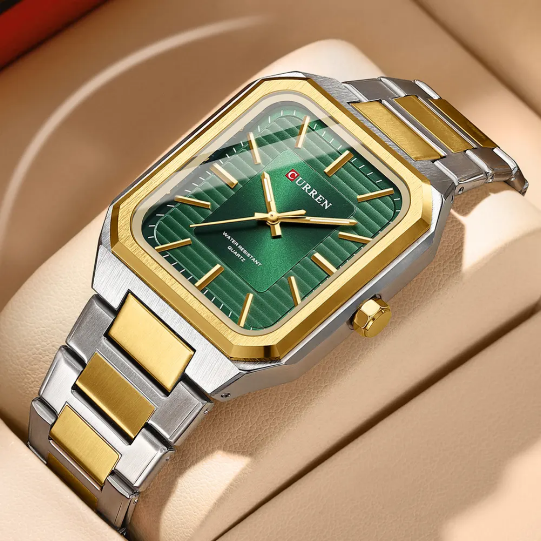 Reloj Curren 8457 caja + bolso Curren 