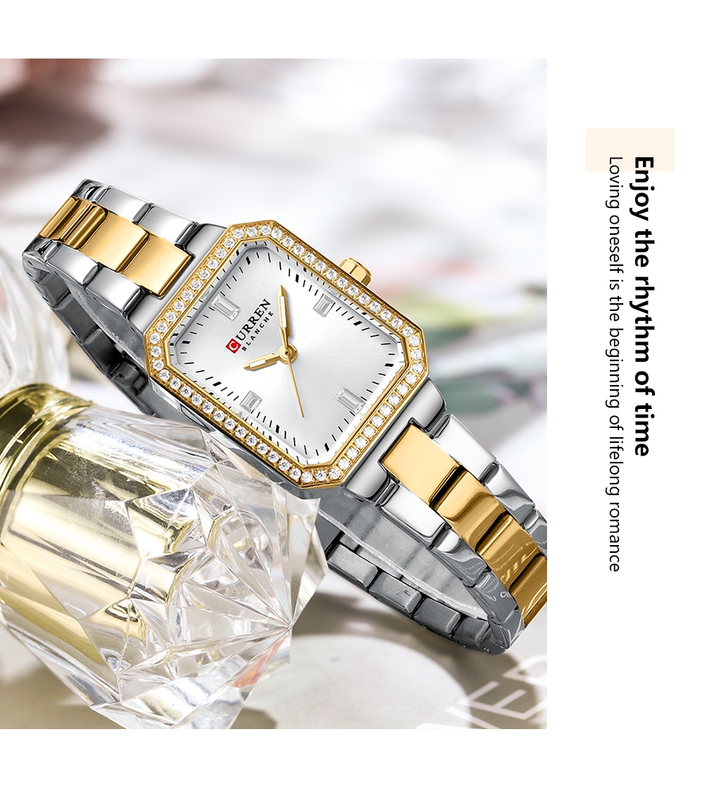 Reloj Curren 9102 caja + bolso Curren. 
