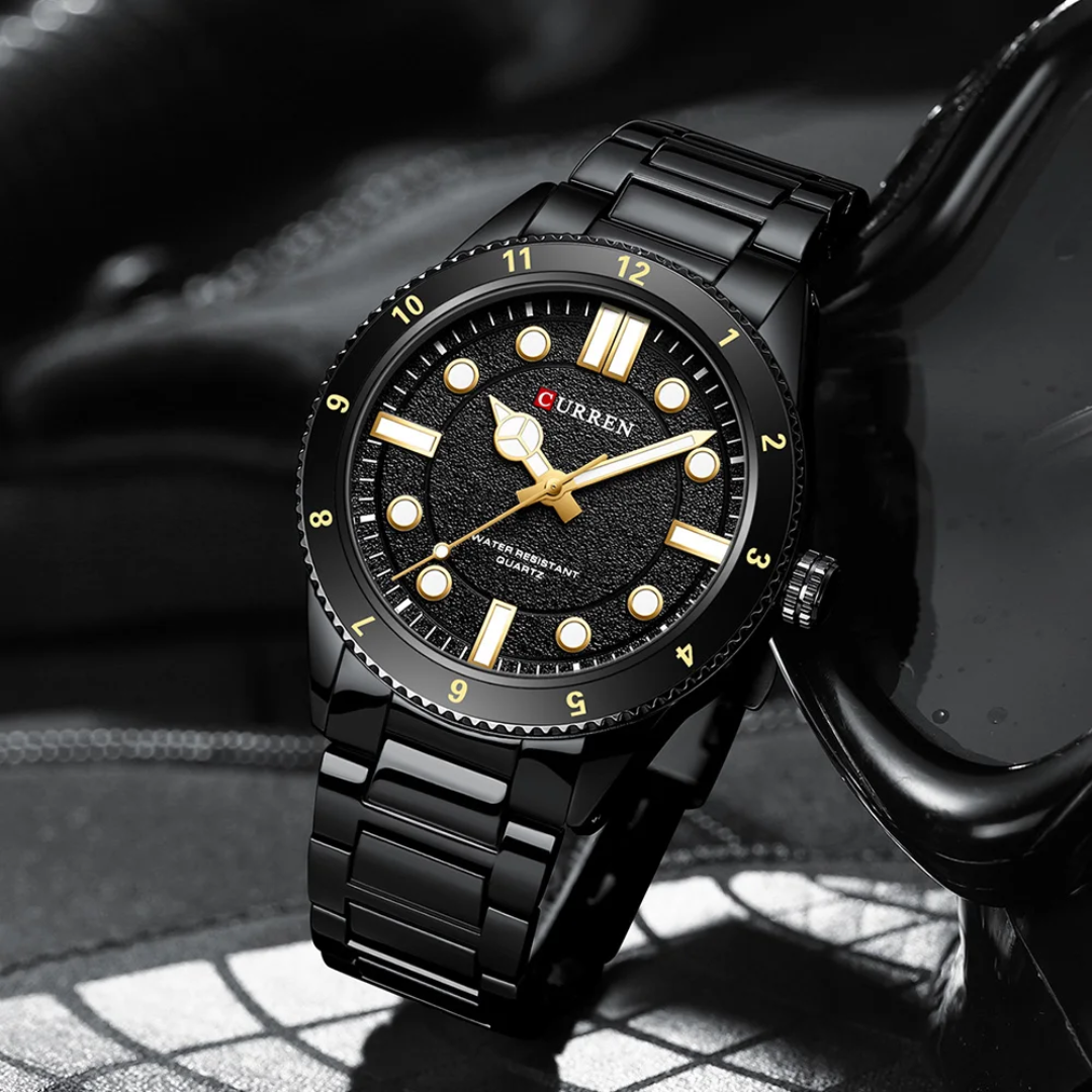  Reloj Curren 8450 + caja y bolso Curren