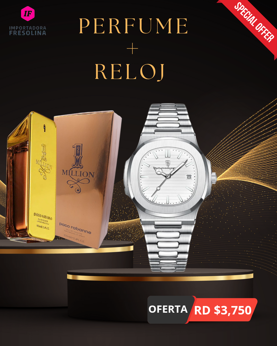 Perfume + reloj