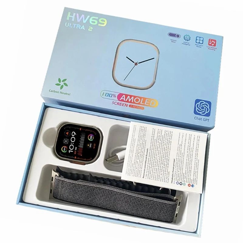  Reloj inteligente HW69 Ultra 2