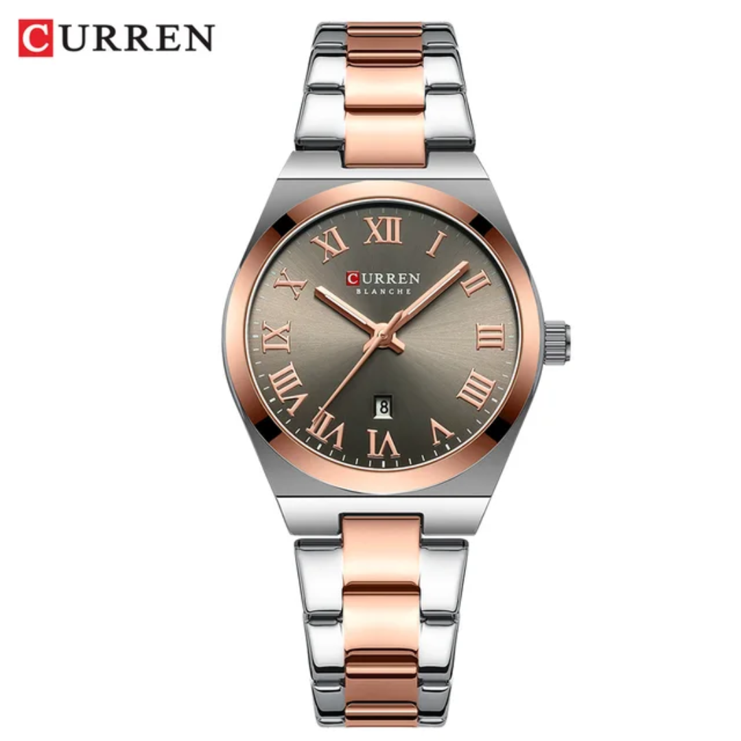 Reloj Curren 9095L caja + bolso Curren. 