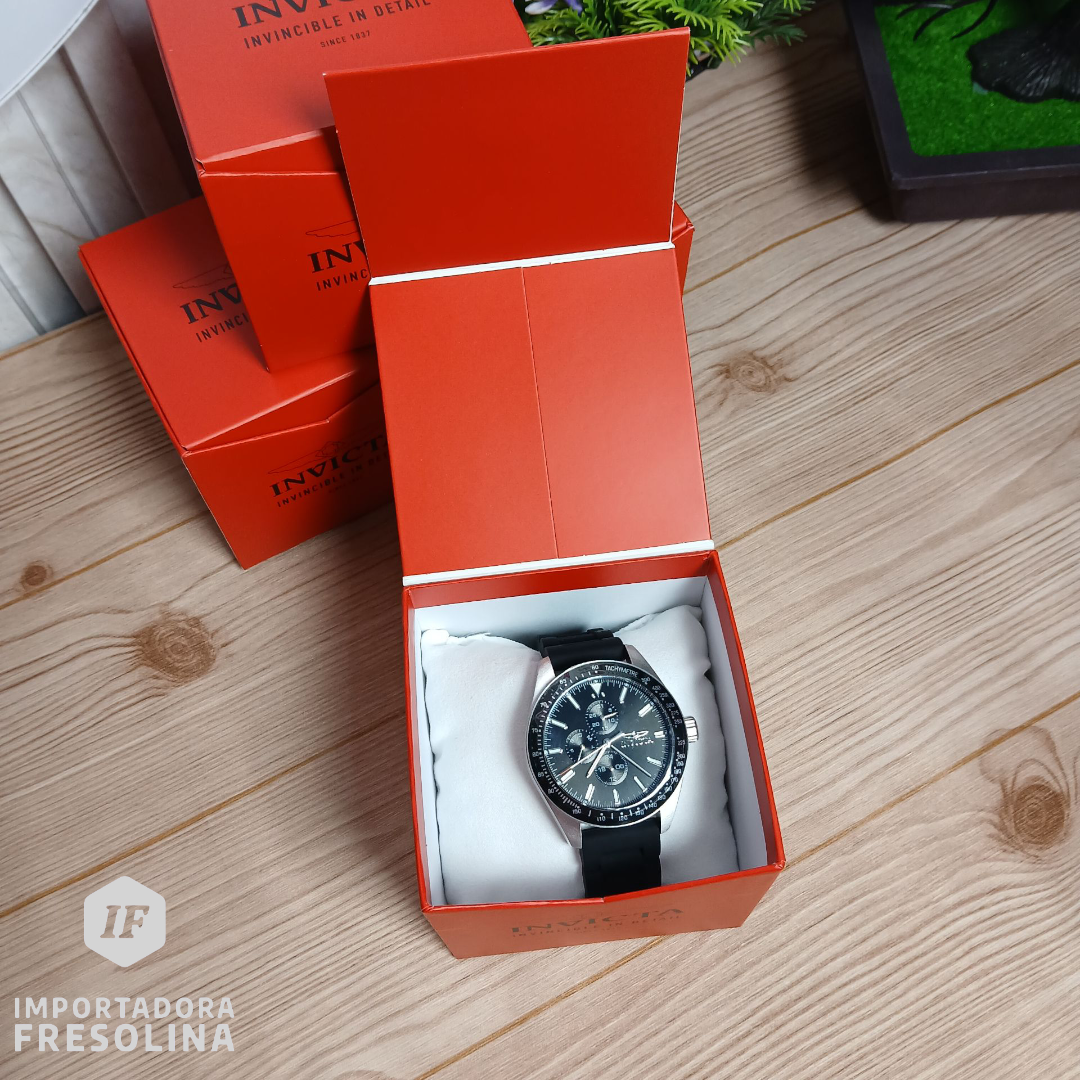  Invicta Aviator Nomad negro de 45mm 