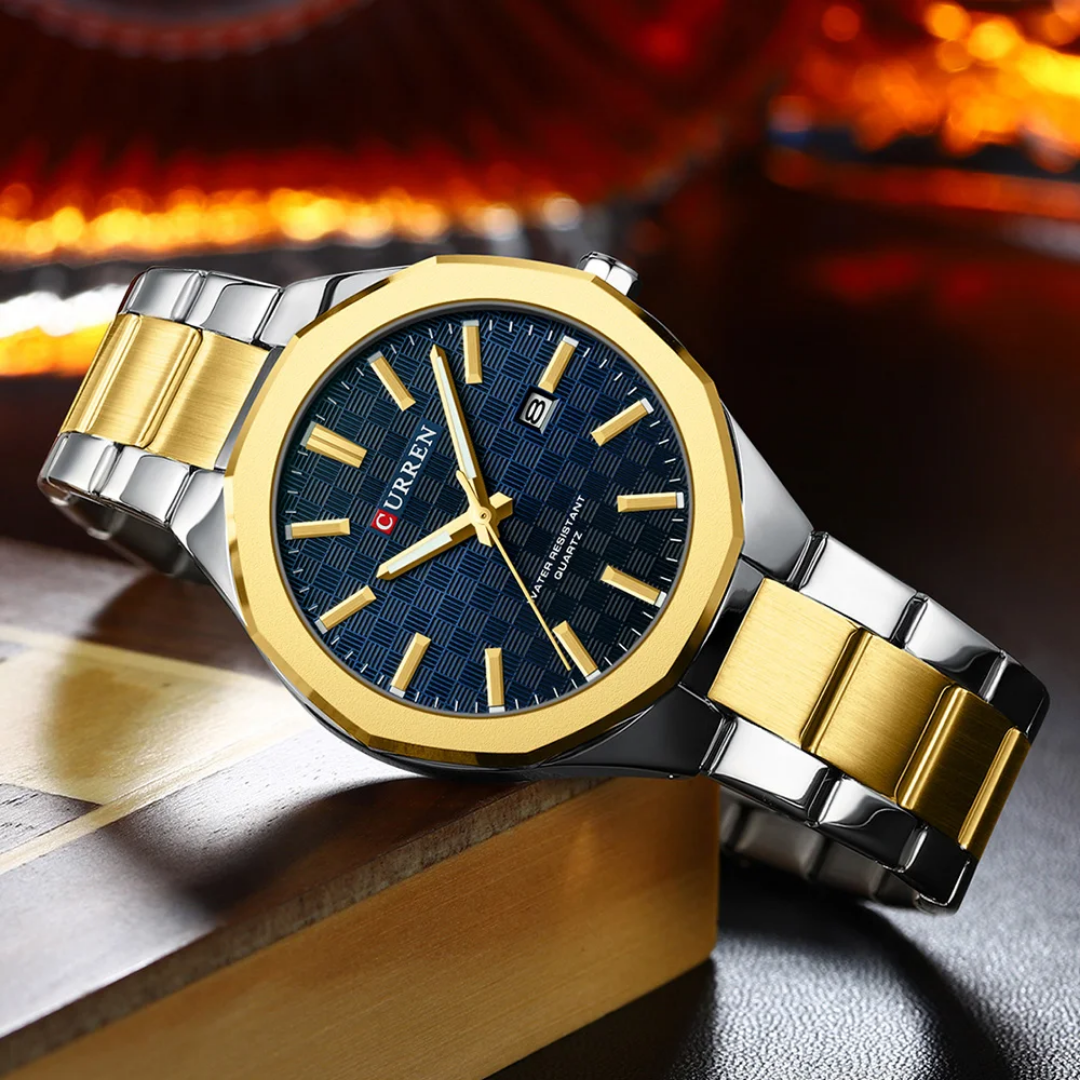 Reloj de pulsera CURREN 8477-42mm + caja y bolso Curren