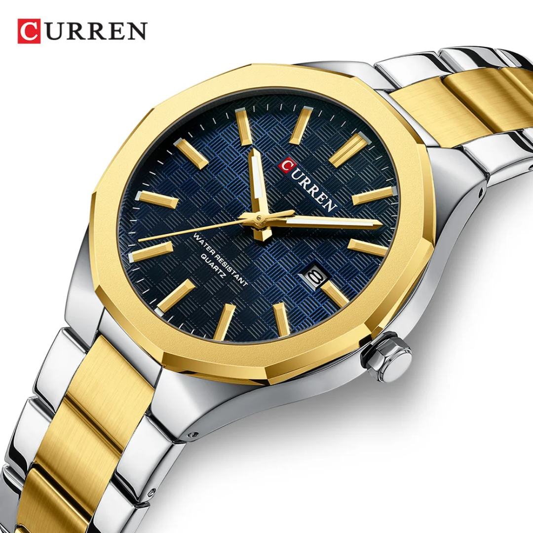  Reloj de pulsera CURREN 8477-42mm + caja y bolso Curren