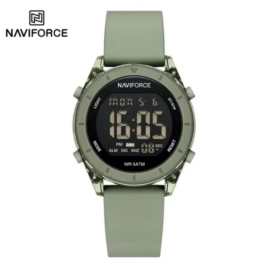  Reloj digital NAVIFORCE 7108L para dama 