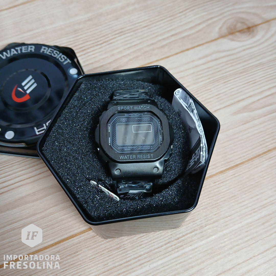  Reloj Sanda 390 Retro Classic deportivo digital