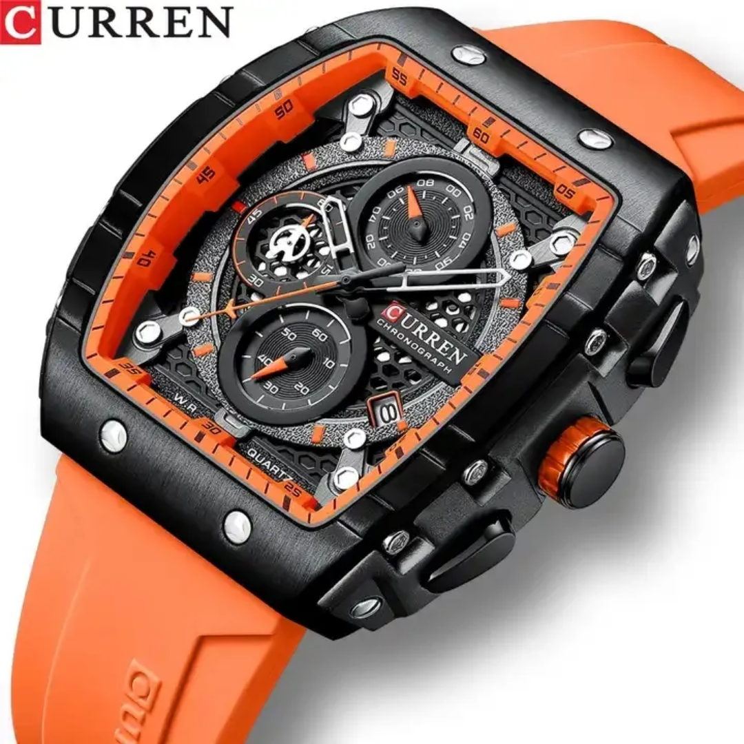  Reloj deportivo Curren 8442 + caja y bolso Curren
