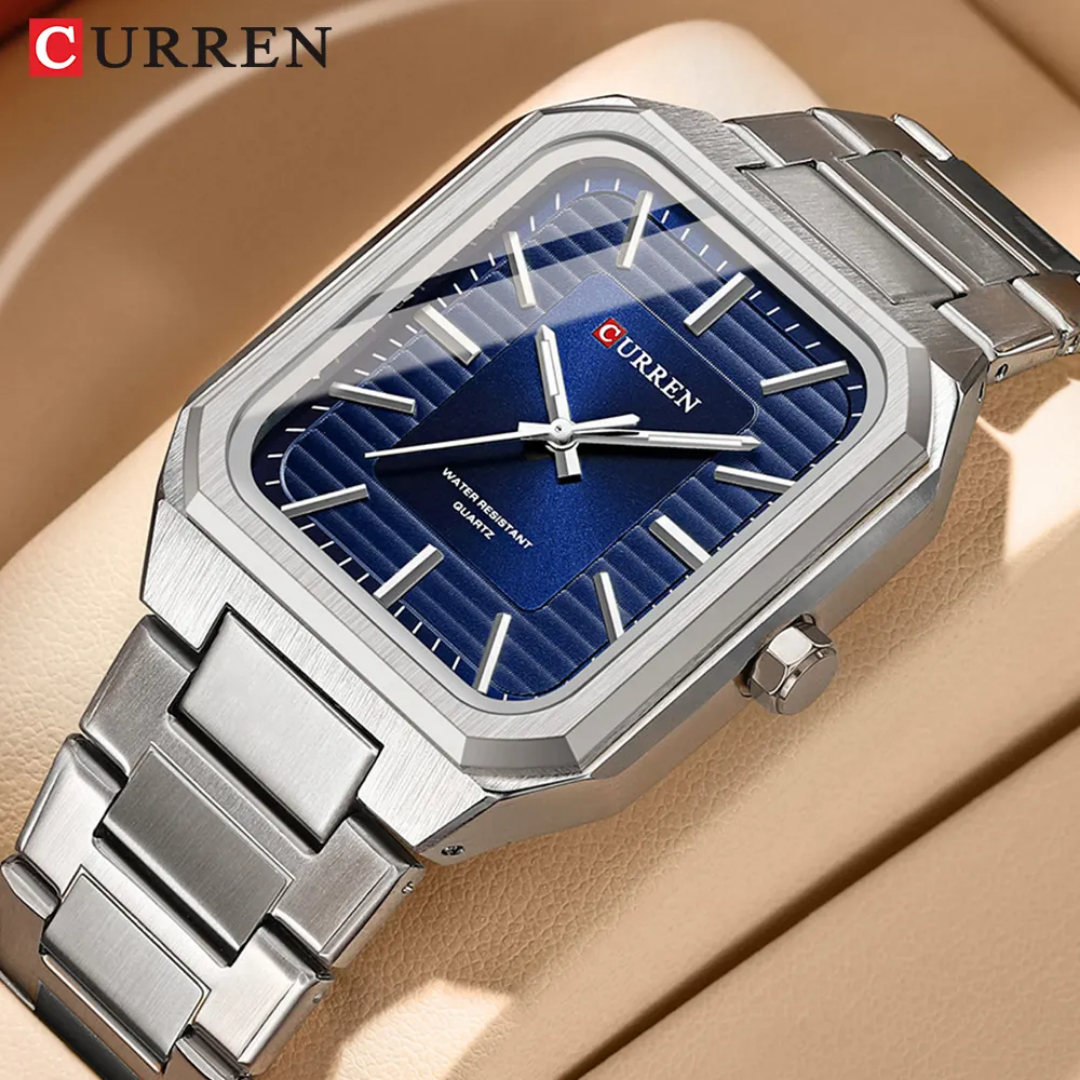 Reloj Curren 8457 caja + bolso Curren 