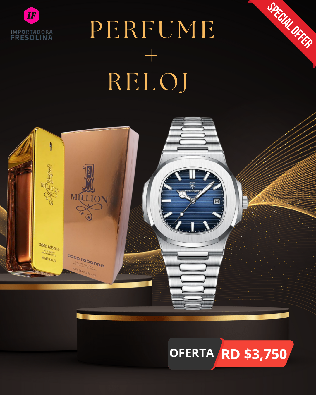 Perfume + reloj