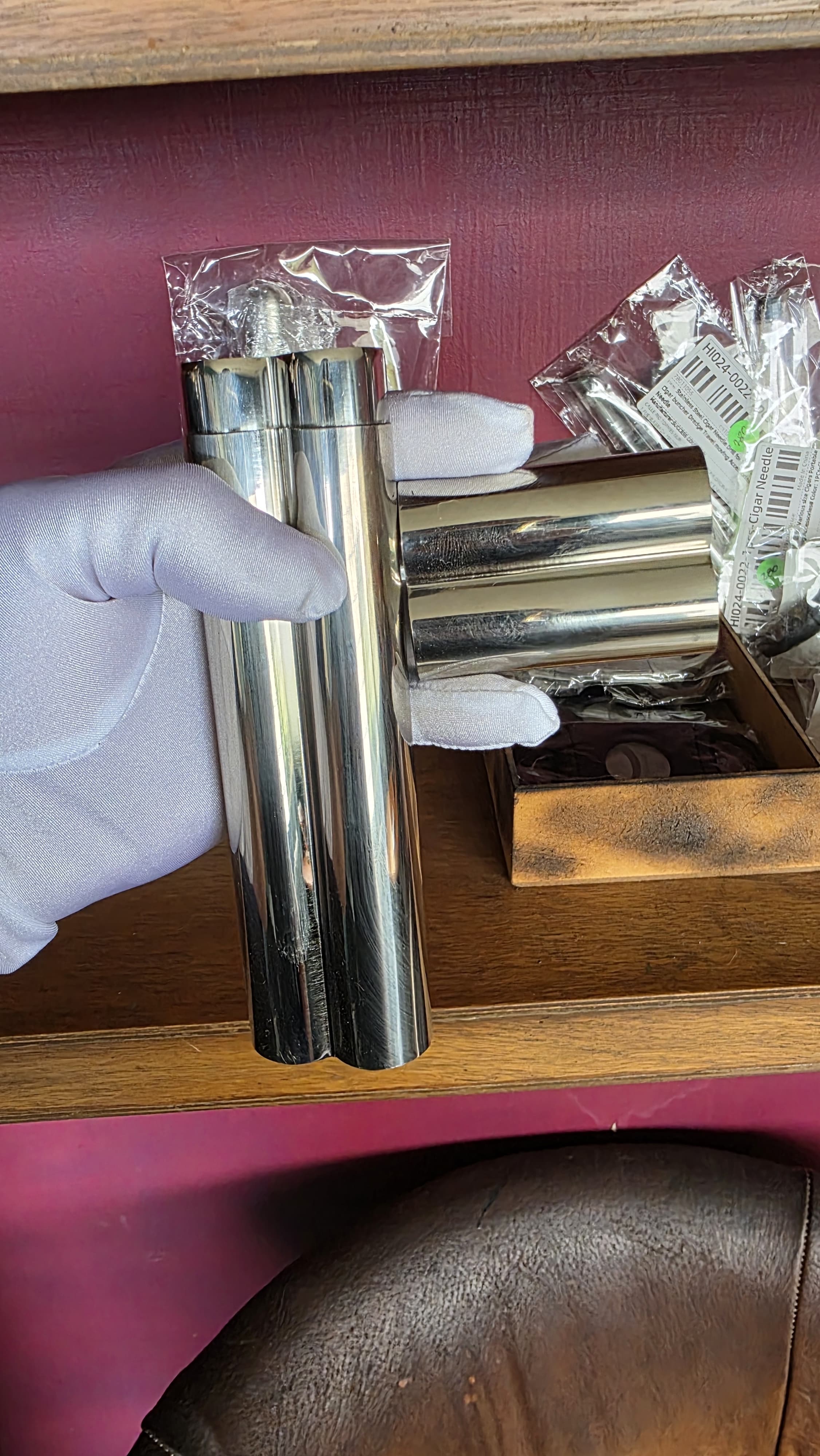 PORTAPURO DOBLE ACERO