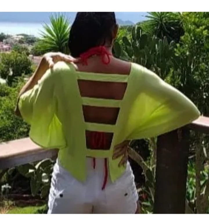 Molde Blusa Godê, gradação 36 ao 48.