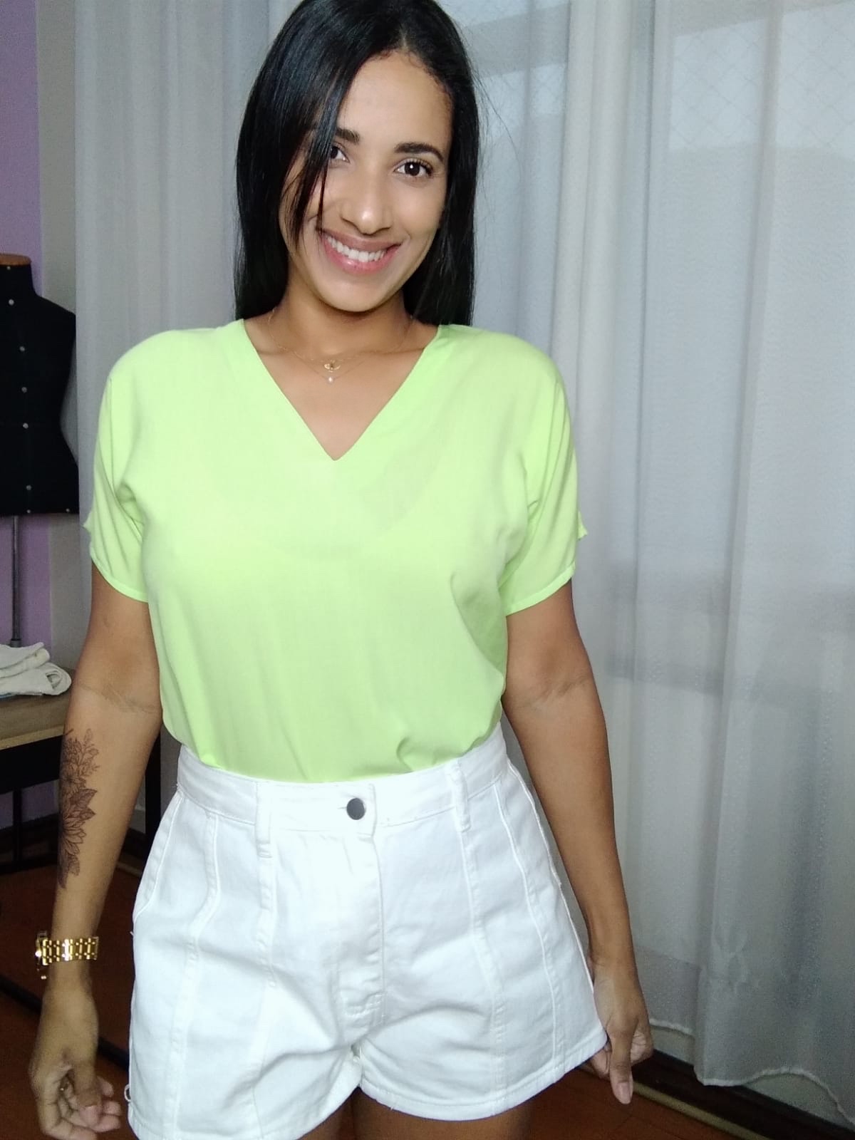 Molde Blusa Básica, gradação 36 ao 48