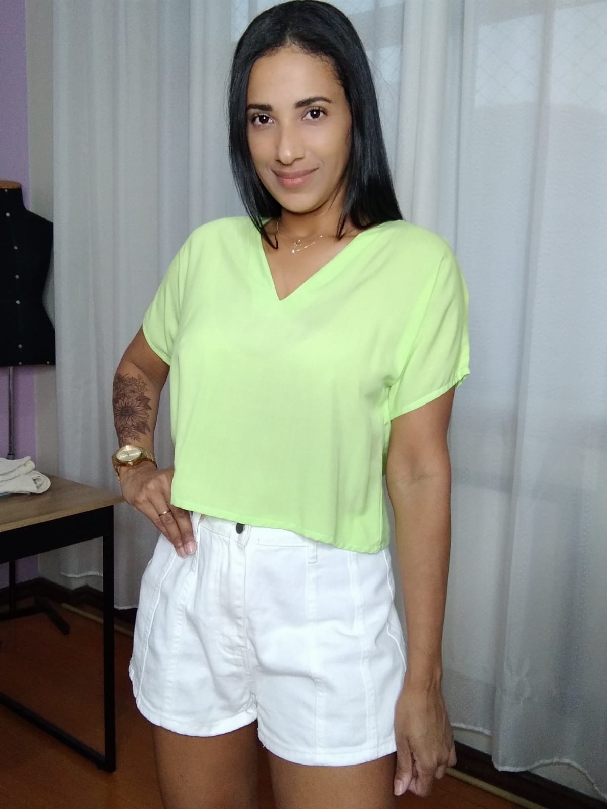 Molde Blusa Básica, gradação 36 ao 48
