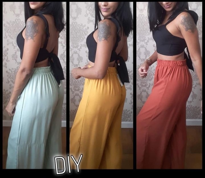 Molde Calça Pantalona, Gradação 36  ao 48