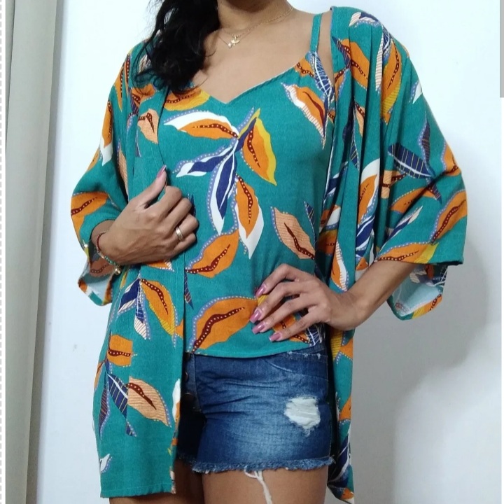 Molde Kimono, Tamanho único do 38 ao 44