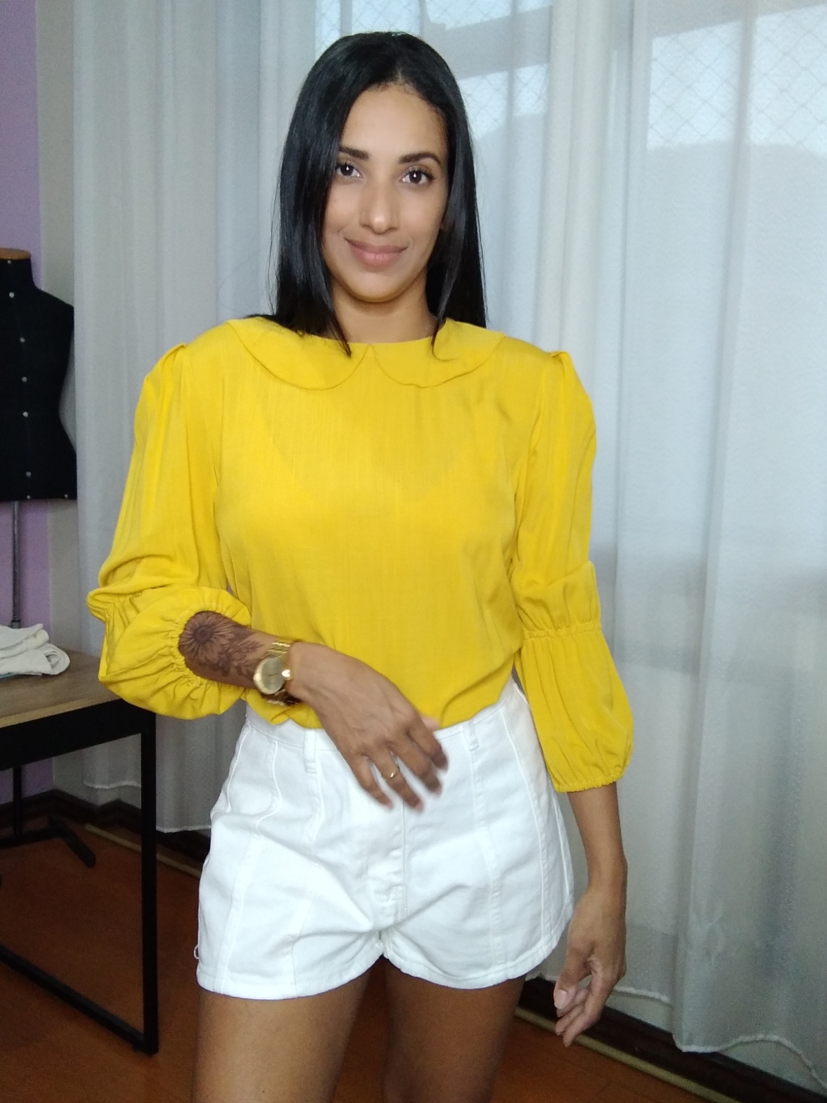 Molde Blusa Gola Boneca, Gradação 36 ao 48