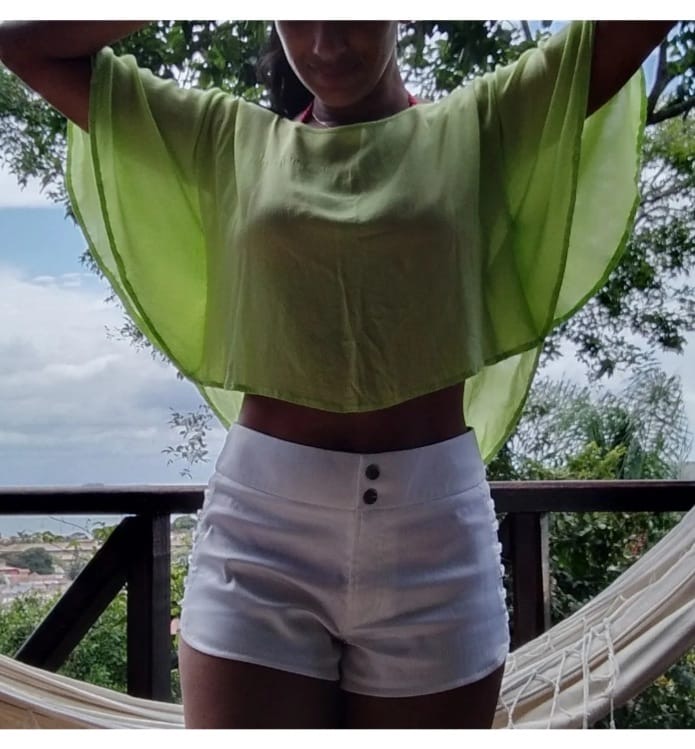 Molde Blusa Godê, gradação 36 ao 48.