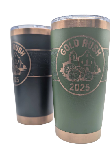 Gold Rush 2025 Tumbler