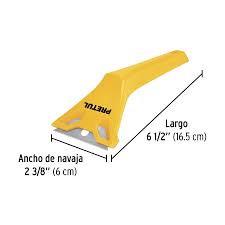 RASPADOR PLASTICO CON CUHILLA DE 2-3/8" PRETUL
