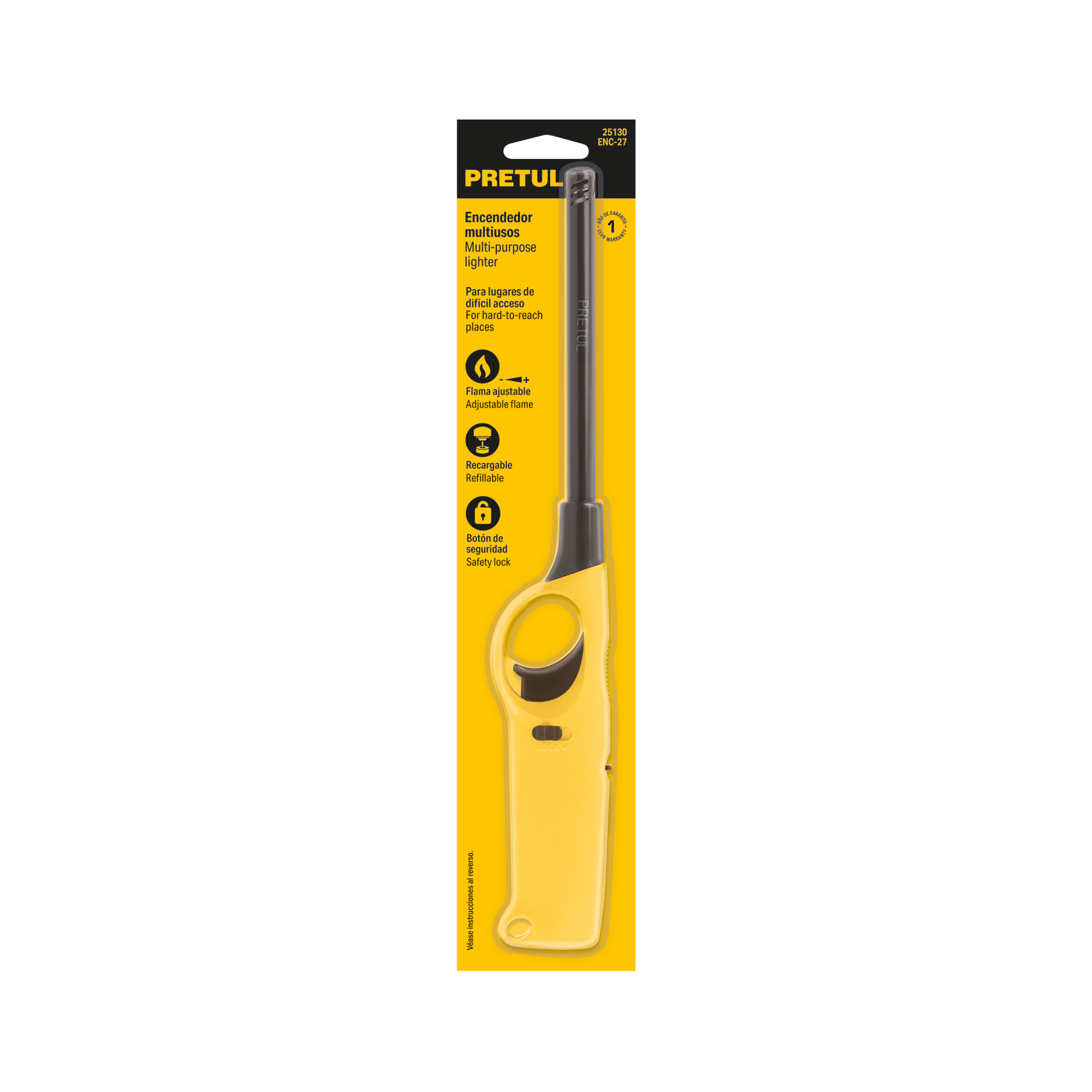 ENCENDEDOR RECARGABLE PRETUL