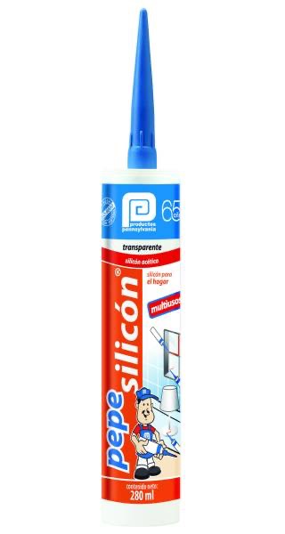 SILICÓN PEPE TRANSPARENTE 280ML