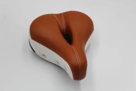 ASIENTO PROSTATICO CAFE/BLANCO ALTREGO