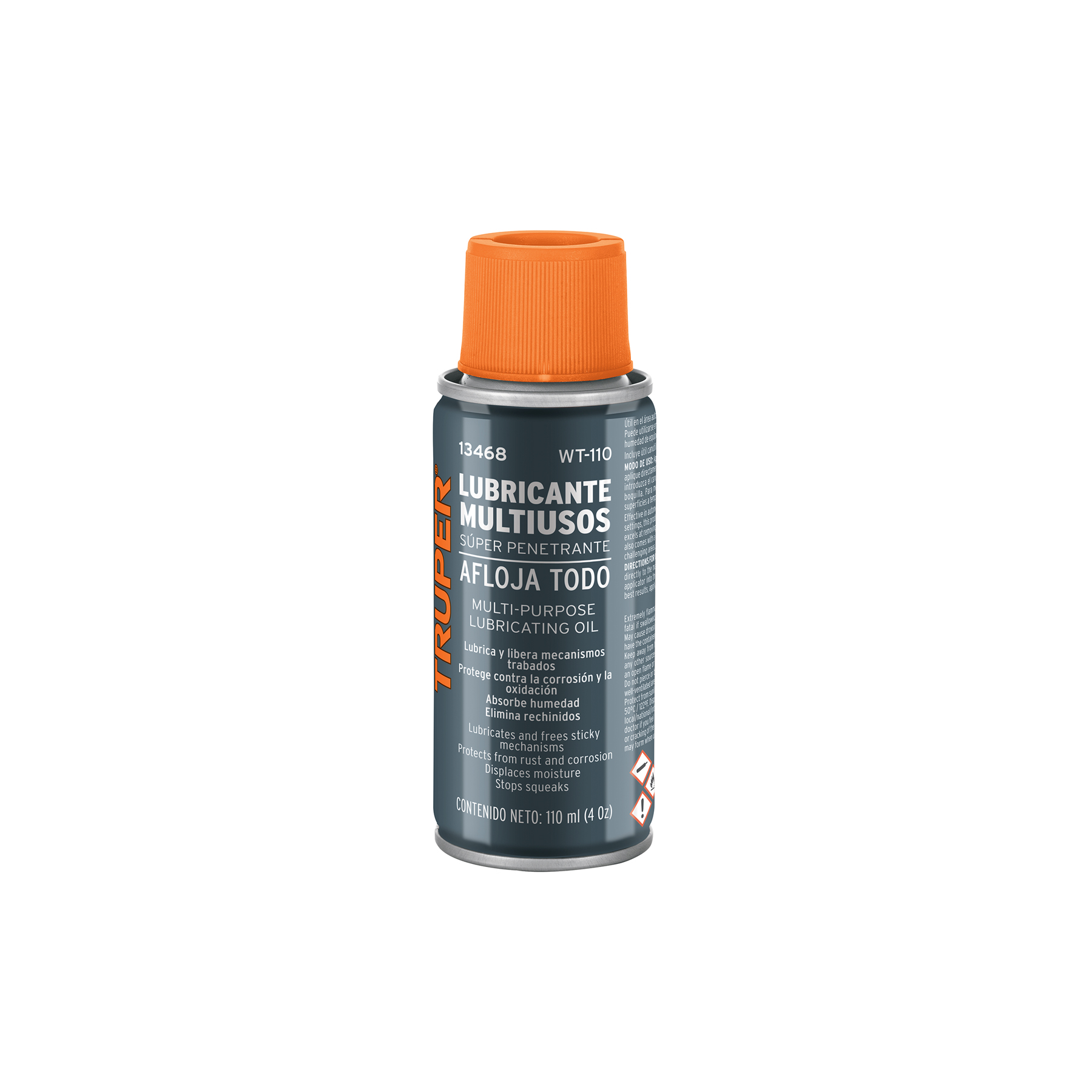 LUBRICANTE MULTIUSOS EN AEROSOL 235ML 8OZ TRUPER