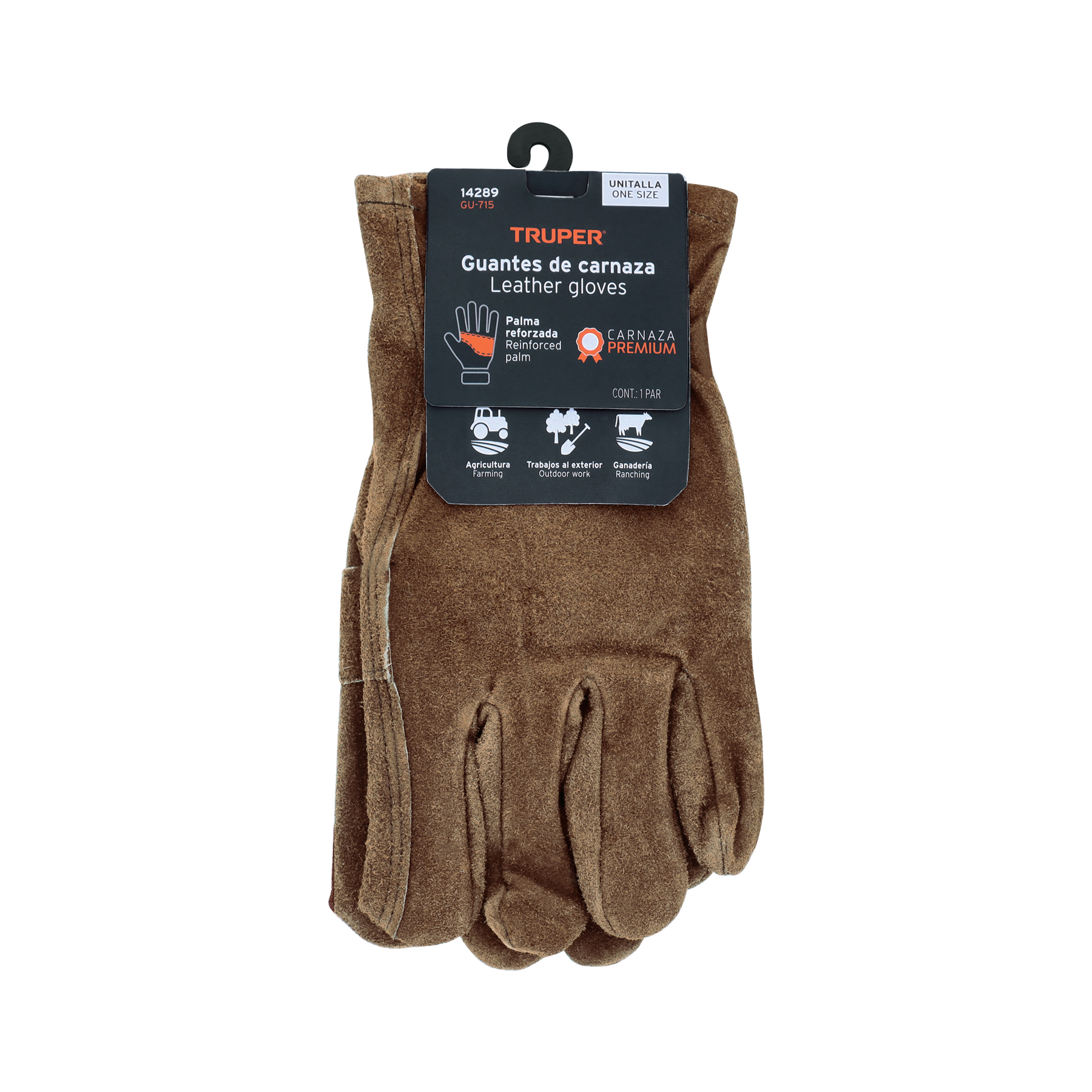 GUANTES DE CARNAZA PREMIUM TRUPER