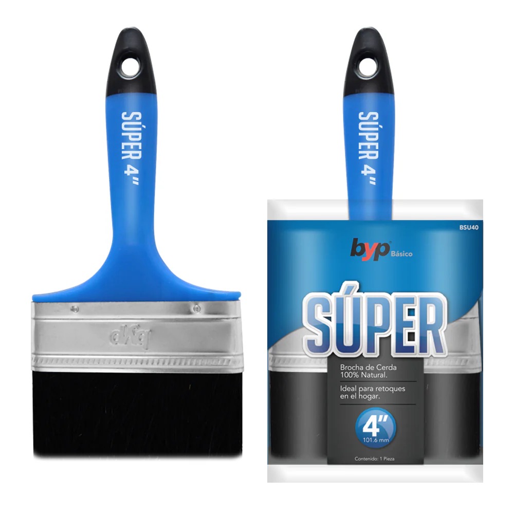 BROCHA BYP SUPER 4"